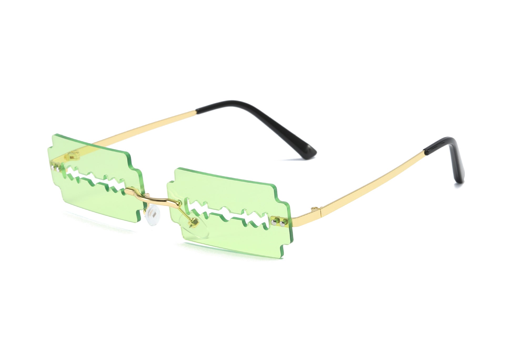 Trimming Sunglasses Women's Metal Rimless Sunglasses