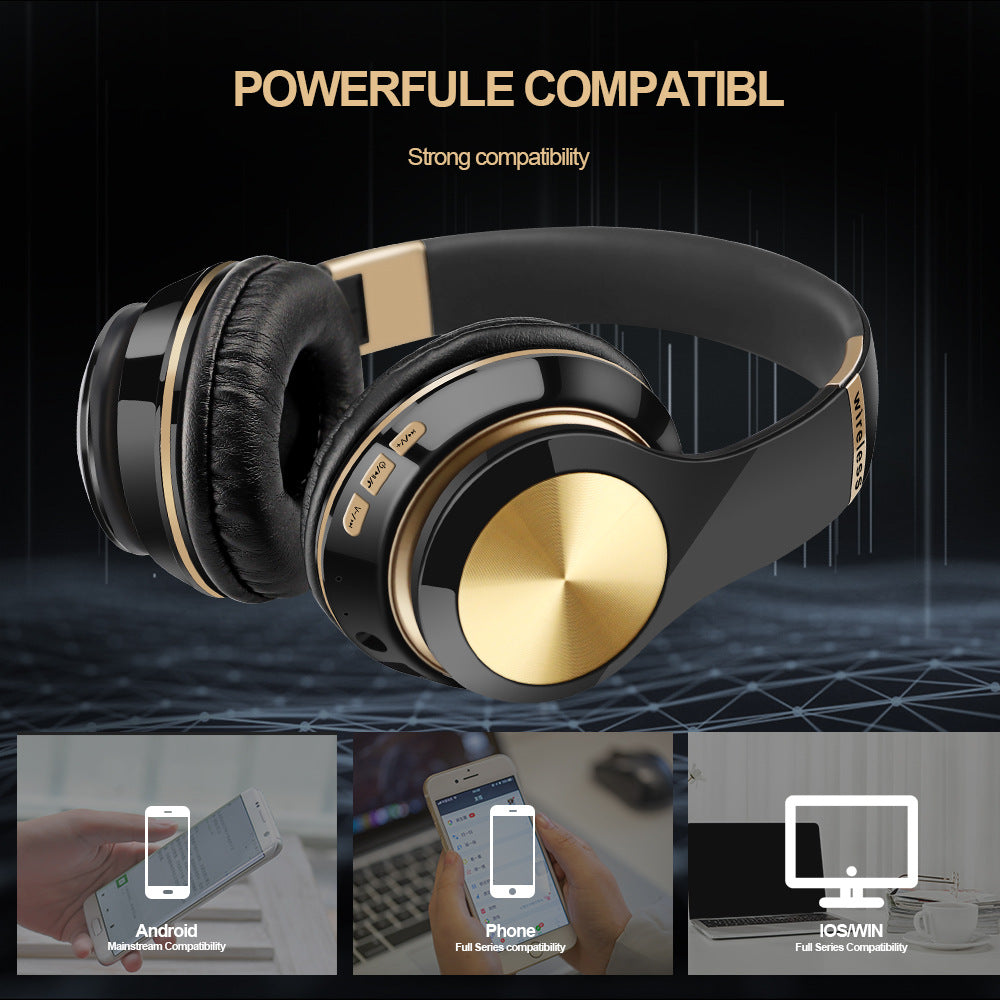 Wireless T5 Headset Folding Bluetooth Headset